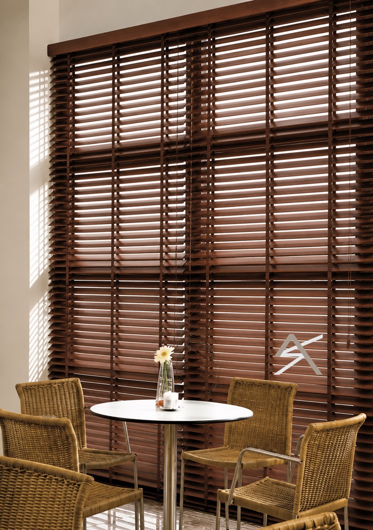 Περσίδες Ξύλινες Οριζόντιες 50 mm Σειρά Μ32416 Cedar
