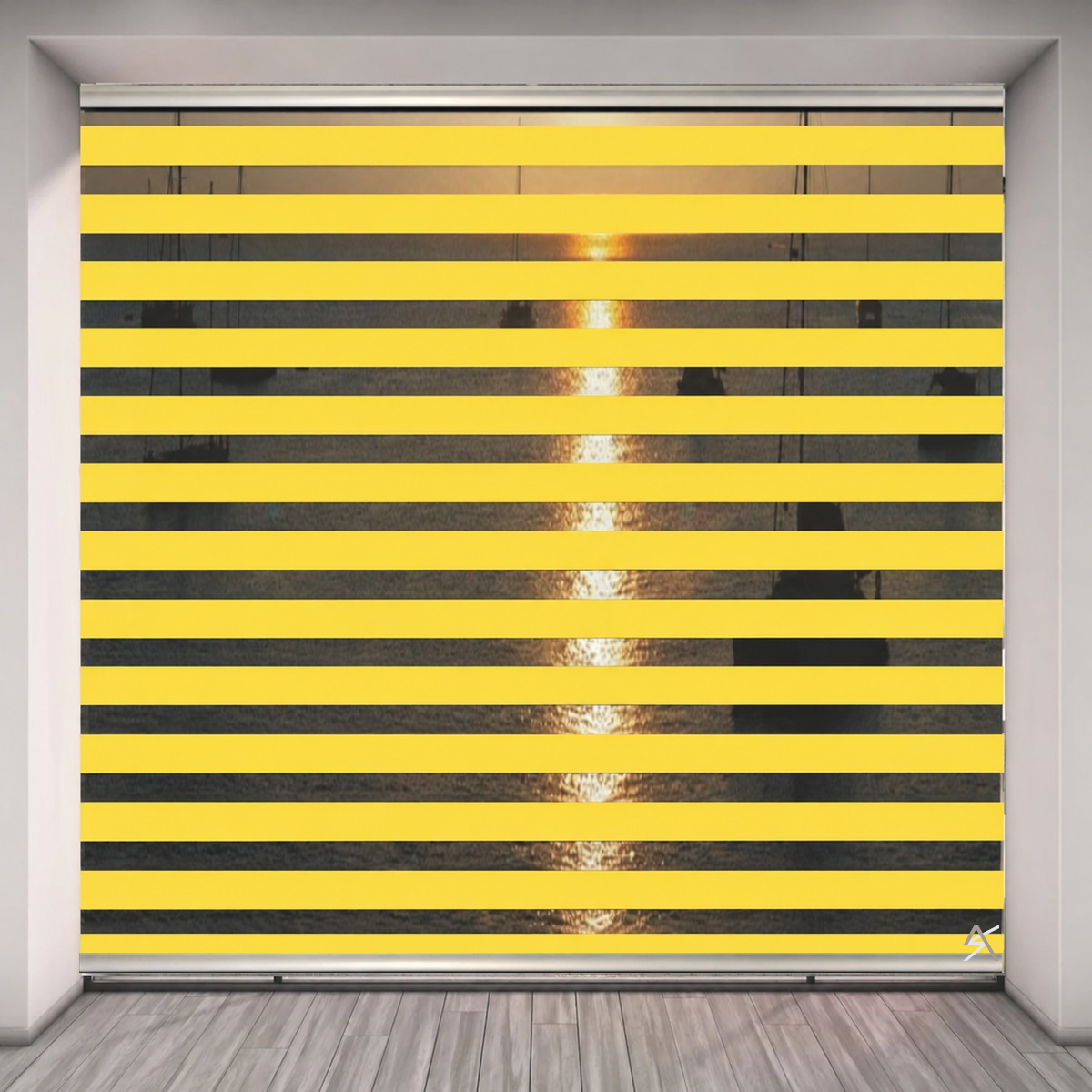 Ρόλερ διπλό k115514 Sunrose yellow