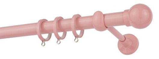 Κουρτινόβεργα CP58 Pink Φ25 ZOGOMETAL