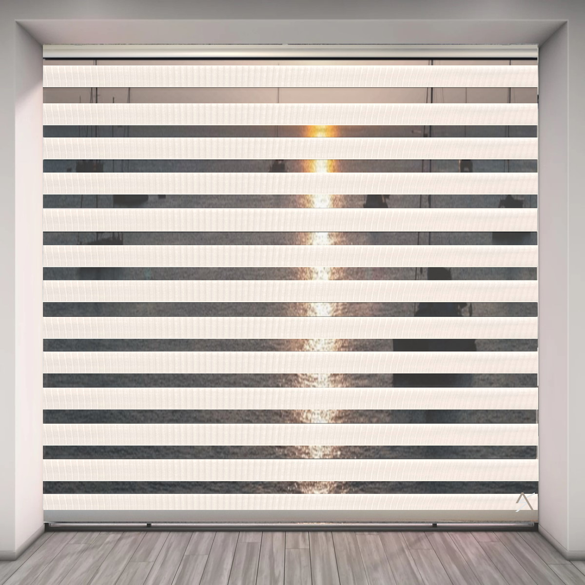 Ρόλερ διπλό Ατσάς, k115529010 Pure white