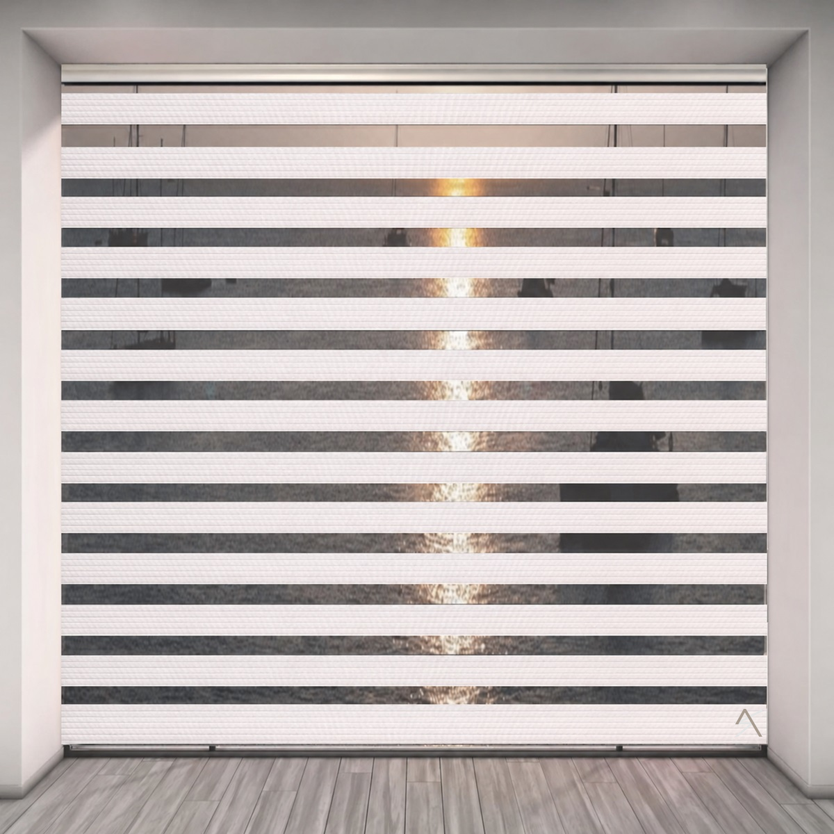 Ρόλερ διπλό k215908 Ριγέ White